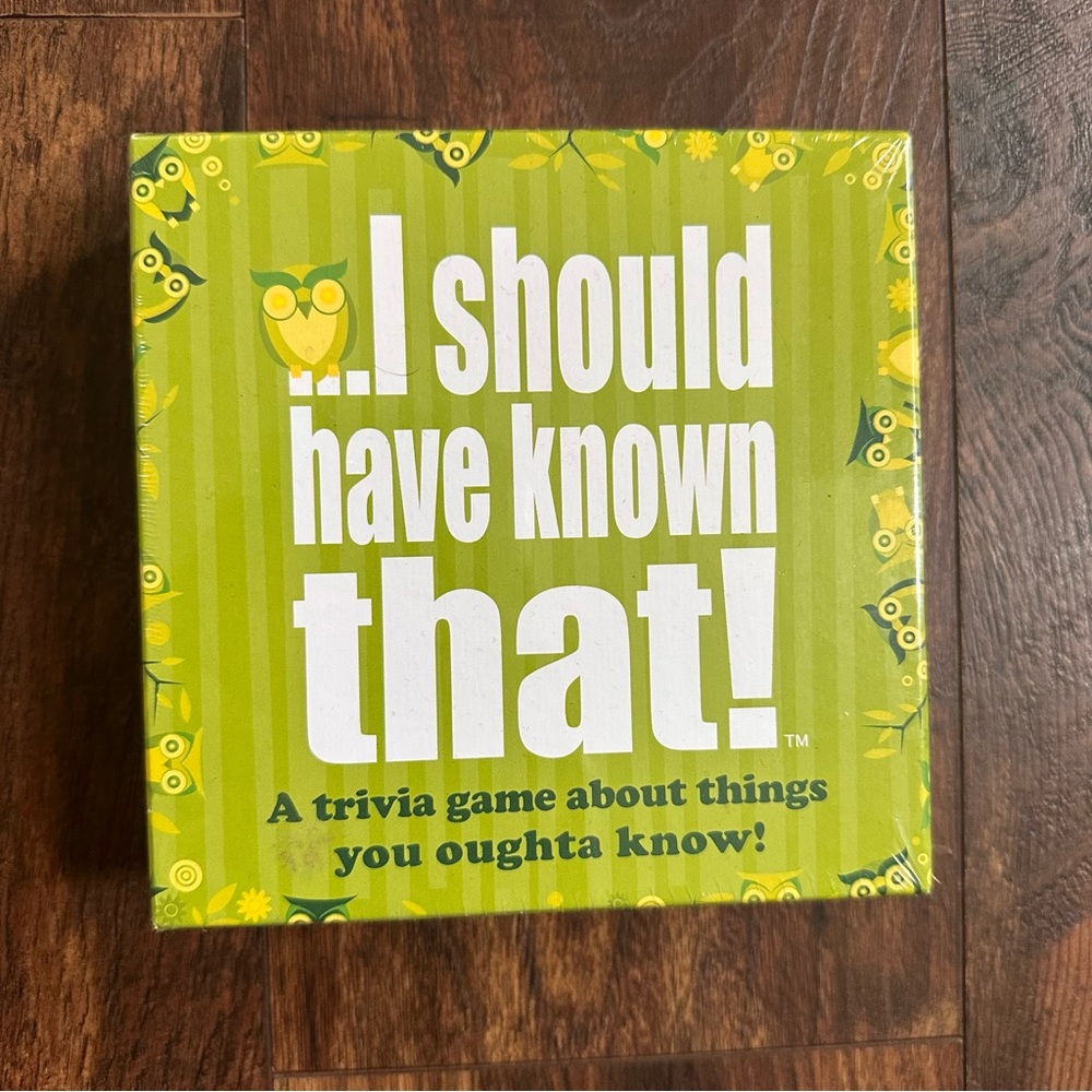 I Should Have Known That Trivia Game of Things You Should Know Hygge Games New